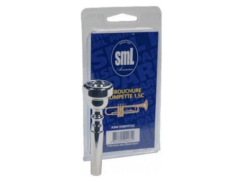 BOQUILLA TROMPETA PLATEADA 1.5C