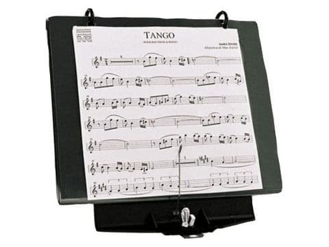 Soporte Partituras Pasacalles Caja (Flip Flop) Pinza