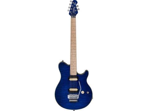 GUITARRA ELÉCTRICA AX40 STERLING BY MUSICMAN - TRANS BLUE