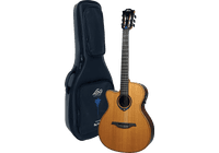 GUITARRA ACÚSTICA AUDITORIUM NYLON HYVIBE 15 A/E CUTAWAY (ZURDOS) (1)