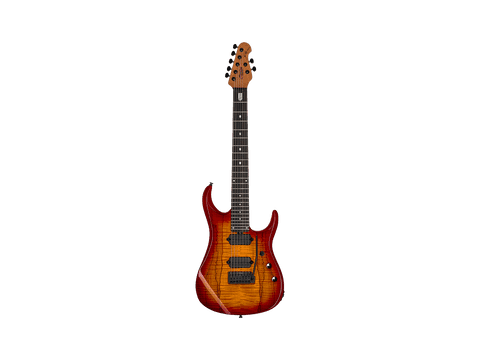 GUITARRA ELÉCTRICA JOHN PETRUCCI JP157D RM/E (7St) - Blood Orange Burst
