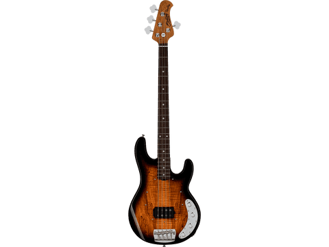 BAJO ELÉCTRICO STINGRAY RAY34 SPALTED MAPLE M/R - 3 TONS SUNBURST