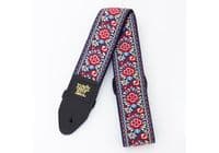 CORREA GUITARRA/BAJO JACQUARD POLYPRO "ROYAL BLOOM" (1)