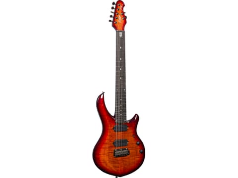 GUITARRA ELÉCTRICA JOHN PETRUCCI MAJESTY MAJ207X FM/E (7 St.) - TIGER EYE