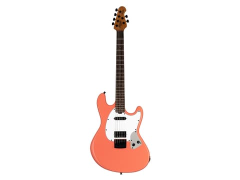 GUITARRA ELÉCTRICA STINGRAY FLUFF ARTIST SERIES M/R - RULA THUMB RED